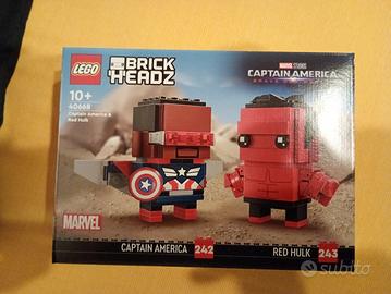 LEGO BrickHeadz Marvel - Captain America & Red Hul