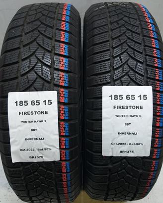 2 GOMME 185 65 15 FIRESTONE BR1375