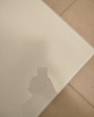 vetro temperato bianco  tavolo Cattelan 