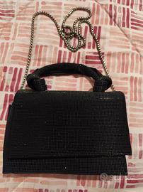 borsetta piccola nera Zara