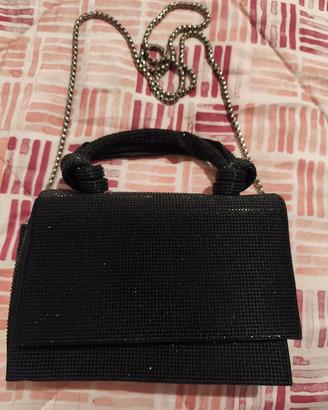 borsetta piccola nera Zara
