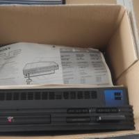 PS2 con volante e pedaliera