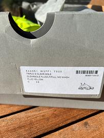 Balenciaga Triple S clear sole fluo yellow