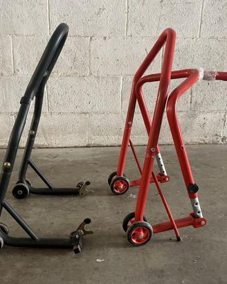 Cavalletti Moto - anteriore e posteriore