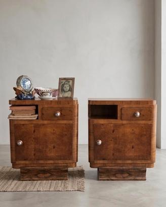 Comodini Art deco anni 30’ 40’