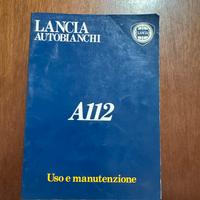 Manuale uso e manutenzione Lancia A112