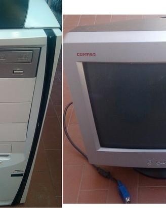 Computer Desktop Pentium 4 2,0 Gherzt + Monitor