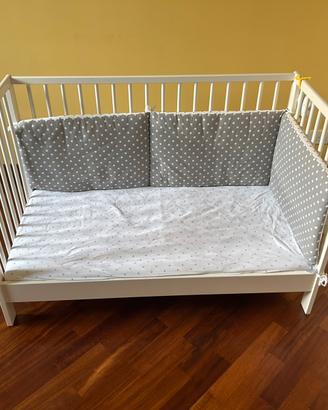 Lettino Gulliver per bambini + materasso