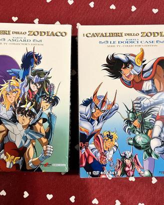 I Cavalieri Dello Zodiaco Dvd Serie Tv Box 1 e 2