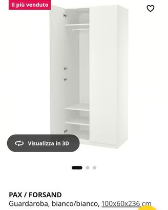 Armadio ikea pax