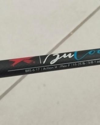 canna da spinning Falcon bucoo sr brs 6 17