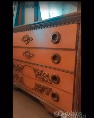 cassettiera mobile Camera Vintage