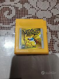 Pokémon Yellow version game boy color 