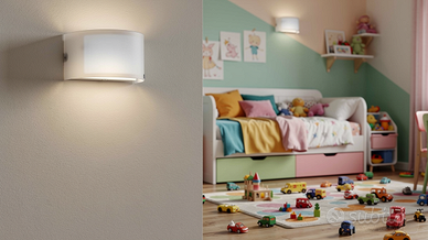 Lampada da muro giallo Ottopollici