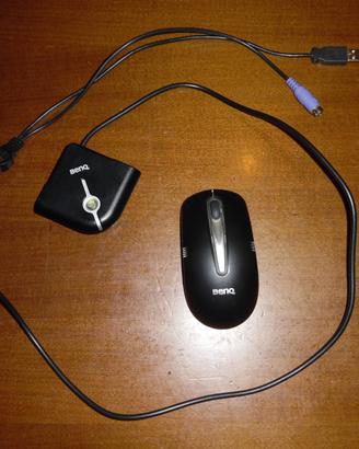 MousePerComputerFissoePortatileWirelessMarcaBenqFu