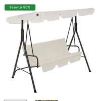 Dondolo biege due posti