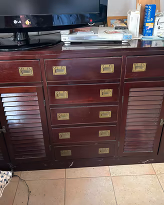 Credenza bassa marina inglese
