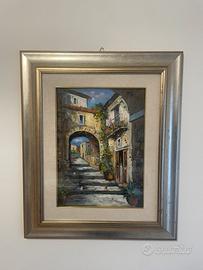 Quadro dipinto su tela con cornice – 50x60 cm
