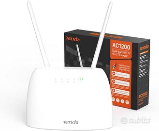 Router Tenda 4g07 più 2 cavi lan