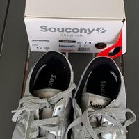 Scarpe sneaker Saucony Jazz original argento 38,5