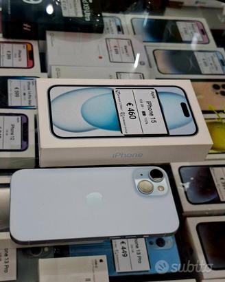IPHONE 15 128GB batteria 100%