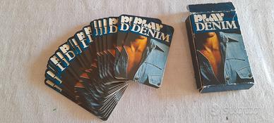 Carte da Gioco Denim Vintage
