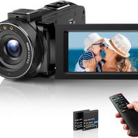 DPFIHRGO Videocamera Digitale FHD 1080P Camcorder