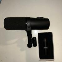 Shure SM7B + Klark Teknik Mic Booster