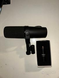 Shure SM7B + Klark Teknik Mic Booster