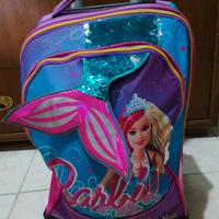 zaino trolley scuola barbie