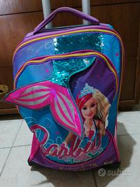 zaino trolley scuola barbie