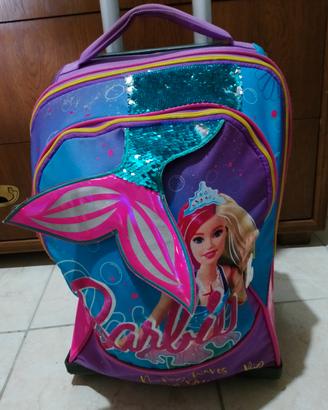 zaino trolley scuola barbie
