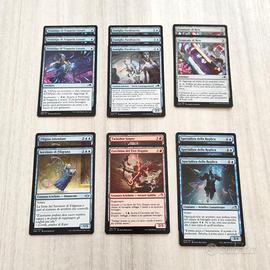 Mazzo carte Magic Blu Rosso ARTEFATTI Kamigawa mtg