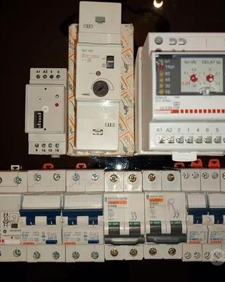 interruttore automatico magnetotermico vari tipi