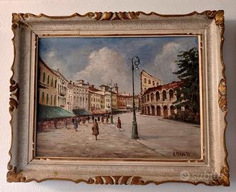 quadro arena di verona di A. Masetti