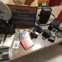 Proiettore + Cinepresa Canon + Fotocamera Minolta