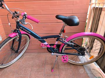 Bici bike e da passeggio B.Twin 24 .