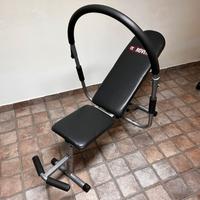 Panca addominali con manubrio