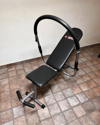 Panca addominali con manubrio