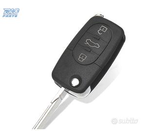 ALLOGGIAMENTO CHIAVE AUDI QUADRATA 3 PULSANTI CON 