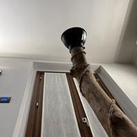 Pazzesca lampada da terra handmade