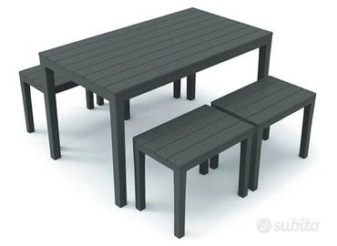 2 set tavolo e panche da giardino. Anche separati