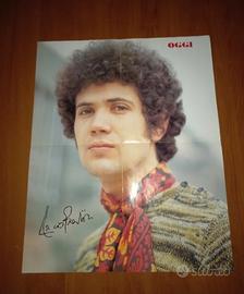 POSTER LUCIO BATTISTI, INSERTO RIVISTA "OGGI" 1998