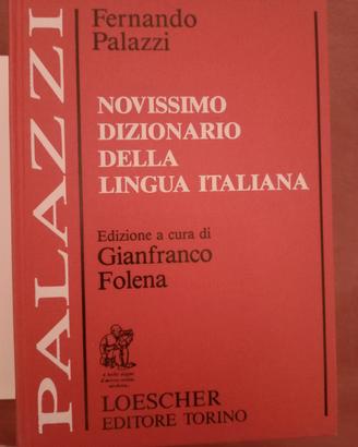 Dizionario Italiano Loescher del 1986