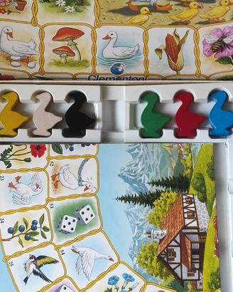 GIOCO OCA   ANNI   80  OCHETTE LEGNO 