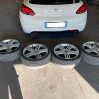 Cerchi da 19 5x112 Scirocco Golf Audi A3 con gomme