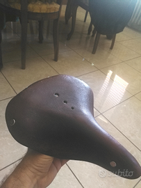 Sella in cuoio anni 50
