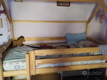 Letto capanna
