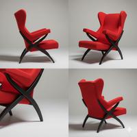 Poltrona Fiorenza di Albini per Arflex