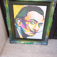 Quadro ritratto Salvador  Dalì